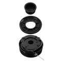 2X Replacement Petrol Trimmer Head Strimmer Bump Feed Line Spool Brush Cutter Grass. 