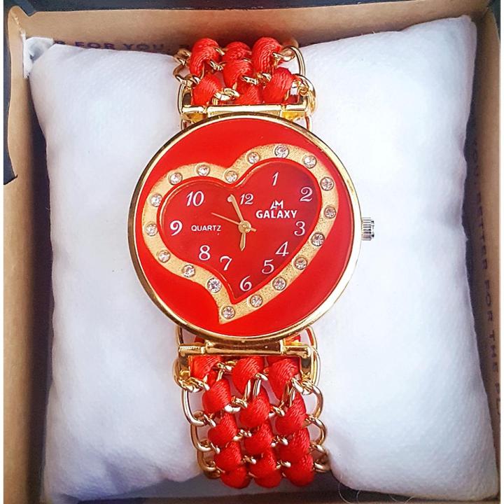 Heart Shape Bracelet Watch For Girls | New Arrival Heart Shape Dial Watch For Girls