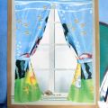 Relaxsit Shower Curtains – Waterproof Bathroom Curtains  shawer curtain with Stylish Designs  180 x 180cm or 6'x 6'. 