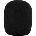 Professional Media Mic Foam Cover Black color Mic Sponge (1 PCS). 