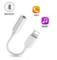 Lightning to 3.5 mm Headphone Jack Adapter for iPhone 11/11 Pro/11 Pro Max/Xs/Xs Max/XR/iPhone 8/8 Plus/X (10) / 7/7 Plus, Music Control Calling Function Supported - White. 