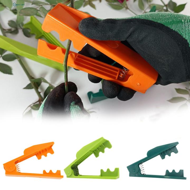 Rose Stem Cleaner Easy Grip Rose Thorn Remover Tool for Gardeners Lightweight Flower Stem Cutter Thorn Stripper Ergonomic Handle