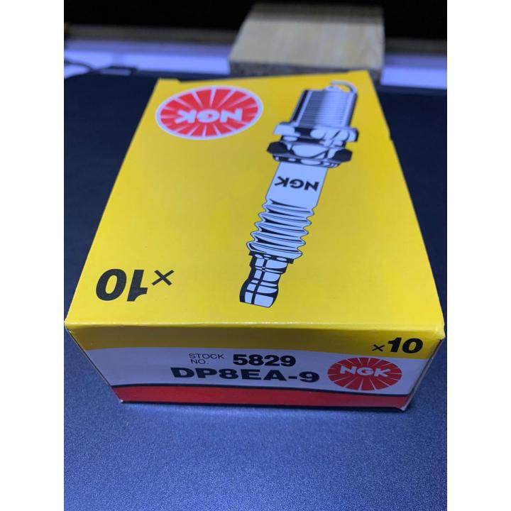 NGK DP8EA-9 (SIMPLE/STANDARD) SPARK PLUG FOR 125 ... MADE IN JAPAN