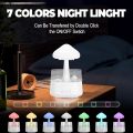 Rain Cloud Humidifier Water Drops-Adjustable Led Light. 