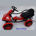 Racing Car Baby Pedal Driven Car Starring Pedal Car With Big Colorful Fomic Big Tyres in Random Color. 