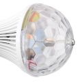 LED Full Color Rotating Auto Crystal Ball Bulb Mini Party Light Lamp Energy Saving Disco. 
