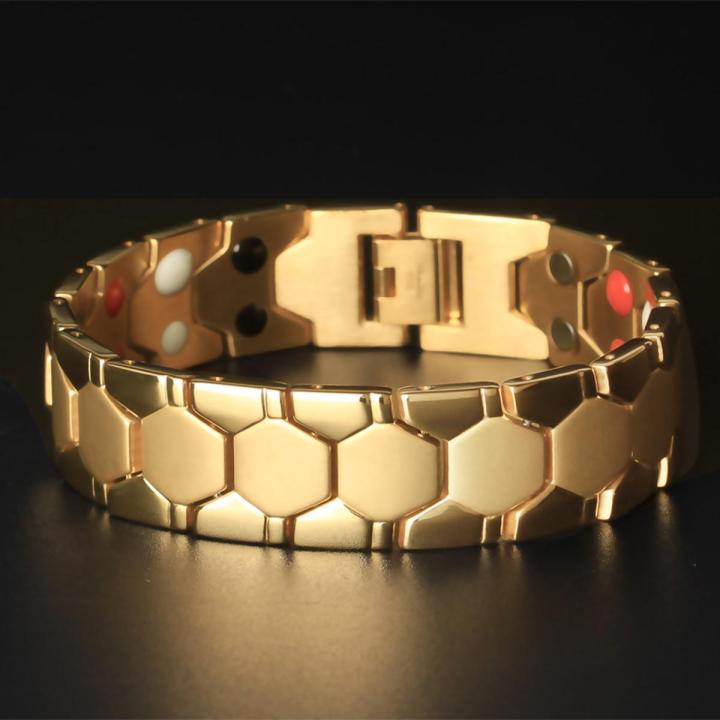 Mens Health Bracelet Bangle for Arthritis Twisted Healthy Magnetic Women Power Therapy Magnets