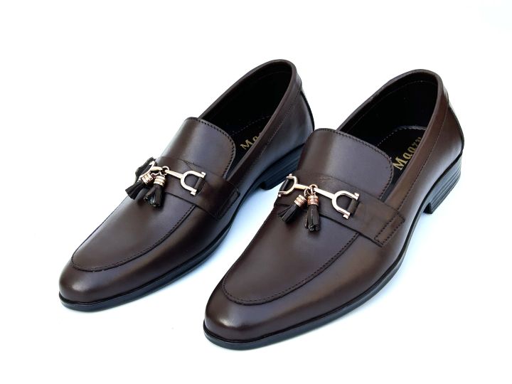 Pure%20Leather%20Shoes%20For%20Men%20-%20Color%20%20Dark%20Brown%20-%20Image%204