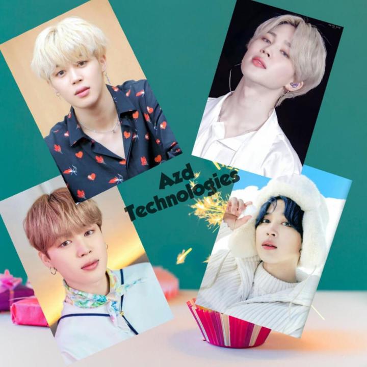 Jimin Photocards (50 Pieces) | 4x6 Inch BTS K-Pop Collectibles | Premium Fan Merchandise | Wall Decor & Gift Set