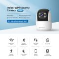 GSS CS996 3MP Indoor WiFi PT Smart Camera (Single Lens / Dual Lens) | 2K HD | Human Detection | Color Night Vision | Two Way Audio | Wireless CCTV. 