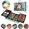 Unicorn 145 Pcs Kids Art Set Stylish Artists Sketching & Painting Provides Sketch Coloring, Drawing, Painting with Aluminum Unicorn Design Case. 