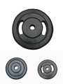1 KG Single Plate For Weight Lifting High Quality Professional Rubber Weight Plates 1 inch Hole. 