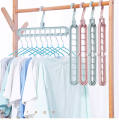 Cloths Organizer Magic Hanger | Multi-Function 9-Hole Rotatable Magic Smart Hanger | Cloths Organizer | Durable Eco-Friendly. 