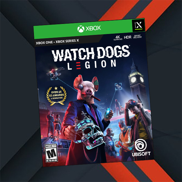 XBOX ONE DVD WATCH DOGS LEGION XBOX ONE GAME