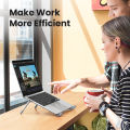 UGREEN Laptop Stand Holder for Desk Adjustable Aluminum Desktop Stand for MacBook Air Pro, Microsoft Surface PC. 