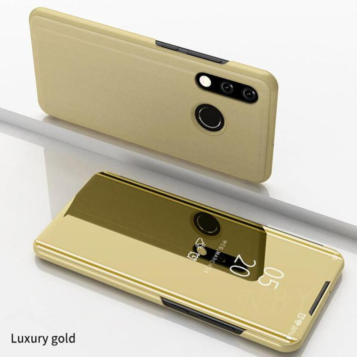 Mirror Flip Case for Huawei P20 P30 P10 P9 P8 Lite Pro 2017 Protective Shell Cover on Hauwei Mate 30 20 Lite Pro Nova 6 SE Coque