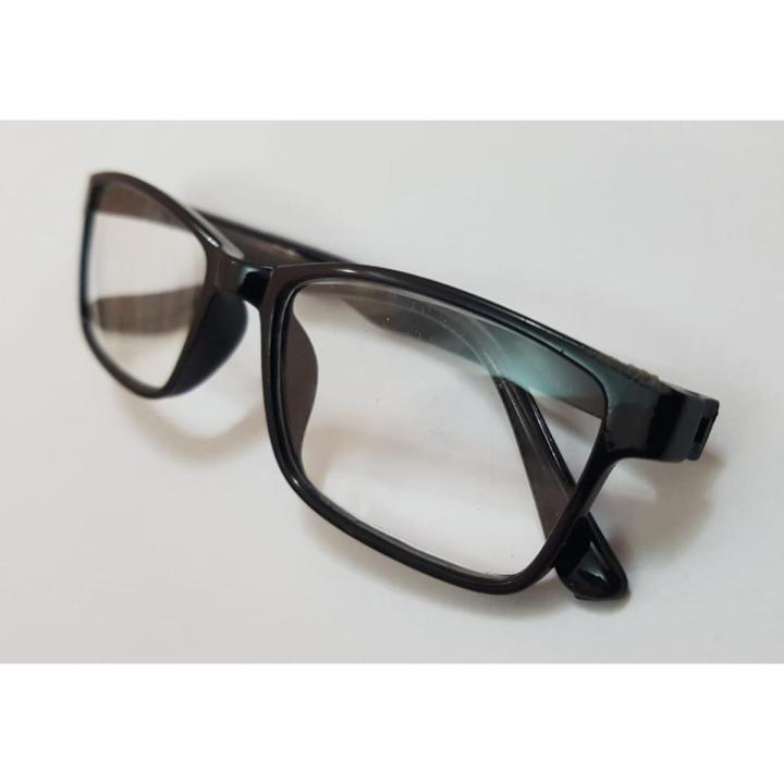 Power Reading Glasses Plastic Frame Black Color Frame
