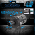 Bucket Suction Water Filter For Pressure Washer 1/2" Pipe. 