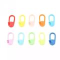 12 Plastic Safety Pins Clips Sweater Mark Buckle Needle Knitting Accessories Marker Tag Pins Clips for DIY Clothing Kits-KS. 