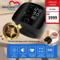 Digital Wrist Blood Pressure Monitor – Automatic Rechargeable BP Apparatus with Large LED Display, Heart Rate Pulse Tracker, and Portable Wrist Cuff. 