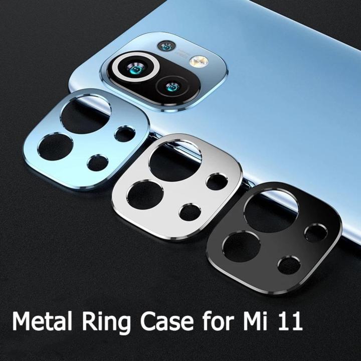 （for Mi 11 Ultra）Metal Lens Ring Protector For Xiaomi 11 ultra 11 pro 10t oro Camera Lens Screen Protector for Xiaomi redmi k40pro mi11 lite 10T