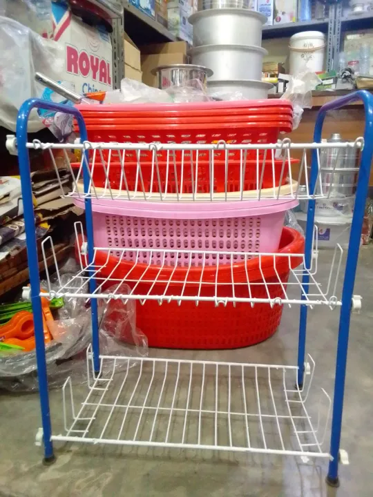 3%20Layer%20Stainless%20Steel%20Crockery%20Stand%203%20Racks-Bartan%20Rack-3%20Rack%20Crockery%20-%20Image%202