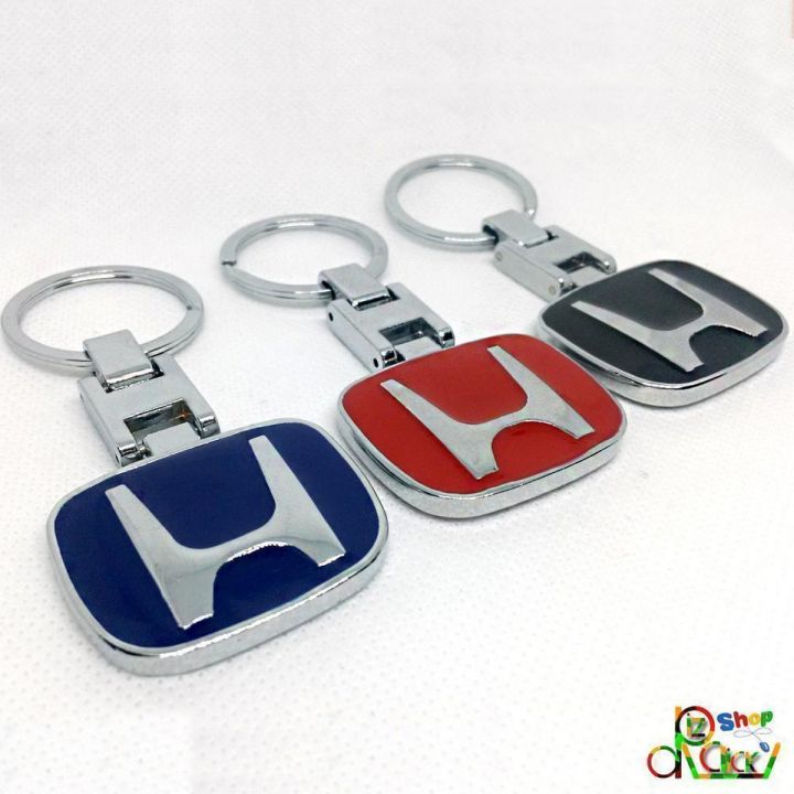Honda Keychain Civic accord CR-V Fit SPIRIOR Keychain Zinc Alloy Key Chain Car Key Ring Luxury car styling