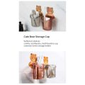 【COD Cute Toothbrush Holder and Toothpaste Case Bathroom Counter Storage Organizer Set. 