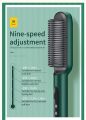 Original Hair Straightener Brush Straightening Comb for Women with 5 Temp 20s Fast Heating & Anti-Scald. 