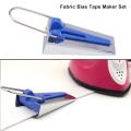 Fabric Bias Tape Maker Folder Kit DIY Sewing Quilting Binding Tool. 