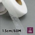 double sided non woven rivil civil tape for cloth 80 yard . Adhesive Fusing Hem Tape 1 Roll Pack, Non-woven Fabric Buckram Interfacing Interlining Fusible sewing Accessory (White) by Fuody store. 