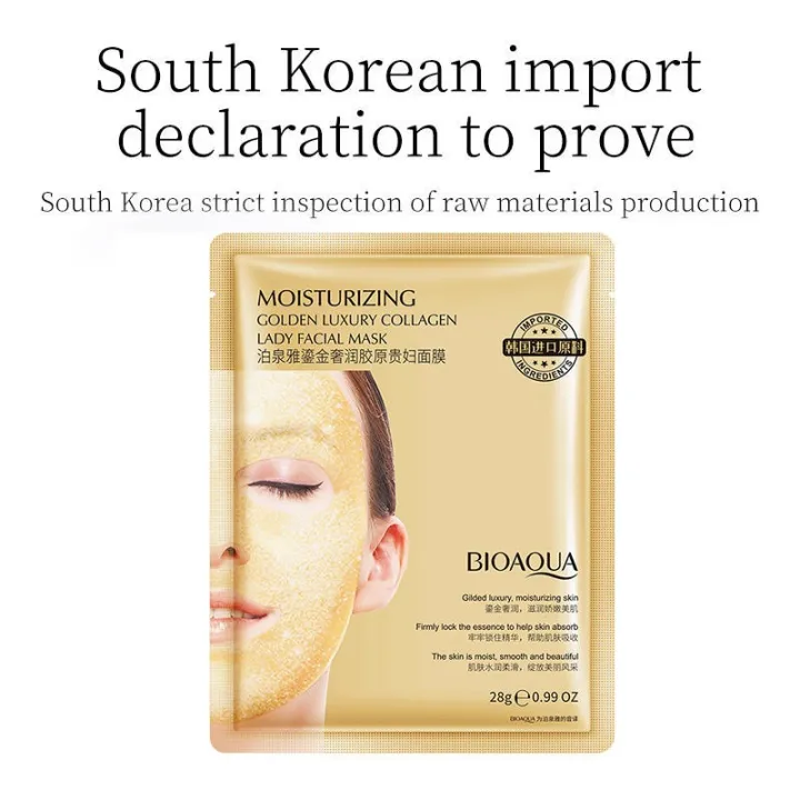 BIOAQUA%20Golden%20Luxury%20Collagen%20Lady%20Facial%20Sheet%20Mask%20-%20Image%202
