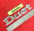 Toyota duet Rear plastic emblem Silver Color 01 pc. 