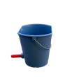 Calf Feeding Bucket With Single Silicon Nipple. 