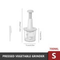Manual Chopper Hand Operated  - Manual Hand-Powered Food Chopper Machine for Meat , Vegetables - Kitchen Gadgets - Chopper Machine hand pump - Kitchen accessories. 