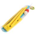 Cricket Kit Junior Plastic bat Ball Kit Cricket Playing Set for Kids Indoor Beach Outdoor Garden Play Set for 5-10 yrs Kids(1 Bat, 3 Wicket,1 Stand,2 Ball, 2 Bails), Childern Indoor Outdoor Play Plastic Cricket Bat Set (Random Color). 