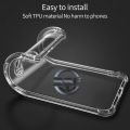 Samsung A6 Back Cover Transparent Soft Silicone Crystal Clear Case For Samsung A6. 