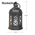 Flameless Candle Lantern Vintage Battery-operated Desk Lantern Lamp for Home Decoration Flicker-free High Brightness Electronic Candle Light less Than Retro Decorative Lantern. 