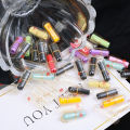 100Pcs/Set Luminous Message Capsule Wedding Party Favors Transparent In Bottle DIY Capsules Love Letter Pill With Roll Paper Valentine Gift. 