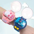 Kido Kraze Mini RC Car Watch Toy Cartoon Remote Control USB Electric Wrist Strap Racing Cars Watch For Children Gift Toy. 