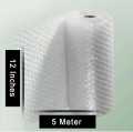 5, 10, 15, 20 Meter Packing Bubble Wrap Material For Packing of Products Wraping / Wrapping Bubble Foam Sheet Paper Roll with 12 inches width. 