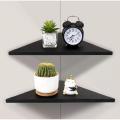 Corner Shelf Kitchen shelf Wall Shelf Wall-mounted Display Storage Organizer Rack for Living Room Office Home Decor Corner Wall shelf. 