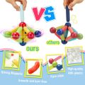 Magnetic Toys Building Blocks 36/42/64/25 Pcs Kids Magnet Balls and Rods Set Toddler STEM Sticks Toy Learning Educational Block Games Stacking Toys for Boy Girl Age 3+ Years Old Preschool. 