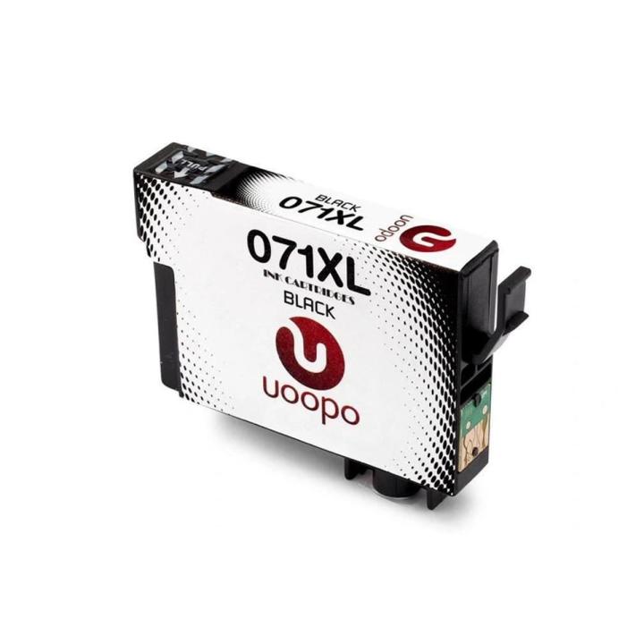 UOOPO ink CARTRIDGE black EPSON T0715 T0711 T0712 T0713 T0714 COMPATIBLE FOR STYLUS SX110 SX215 SX218 SX405 SX415 SX515W DX6000 DX7000F DX7450 DX5000 SX205