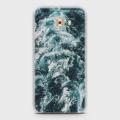 Samsung C7 Pro Cover - SkinLee HQ Hybrid Case (Soft) - Ocean - SKINLEE-265-1-138-41. 