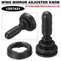 Manual Mirror Adjustment Knob Manual Door Wing Mirror Adjuster Knob For Ford For Fiesta MK6 2001-06 1507431 For Both LH RH.. 