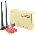 Ziyituod WiFi 6E Card AX210 Wireless 5400Mbps with Bluetooth 5.2 Adapter. 