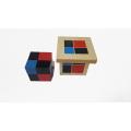 Montessori Binomial Cube-Algebra- Formula for the cube (a+b)3. 