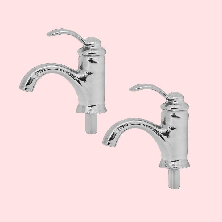 Dollhouse Water-tap Realistic Dollhouse Single Head Faucet