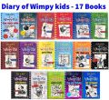 Diary of a _wimpy Kid 17 books set complete collection. 
